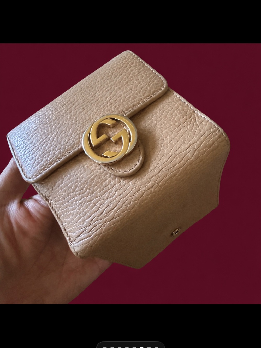 GUCCI Interlocking GG bifold WALLET - Picture 7 of 10